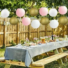 Gold mix paper lantern - mix,
