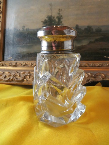 Antique sugar bowl glass - in,