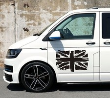 2x Union Jack Car/Van Decal