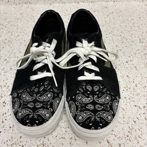 Vans sk8 low paisley suede - vans, sk8-low