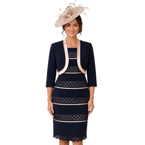 Veni infantino navy dress - veni,