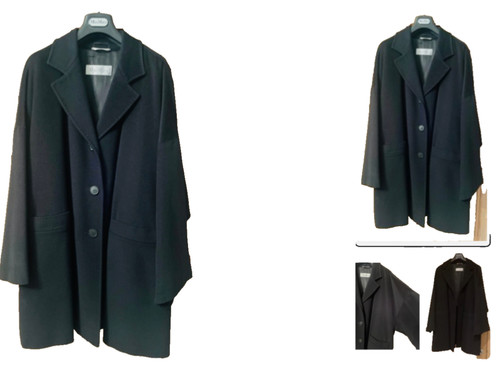 Max mara black cashmere - , angora
