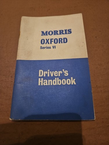 Morris oxford series - morris,