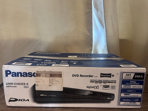 Panasonic dmr ex83eb 250gb - panasonic, dmr-ex83eb-k