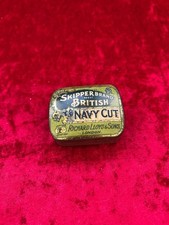 Antique Skipper Brand Navy Cut tobacco tin