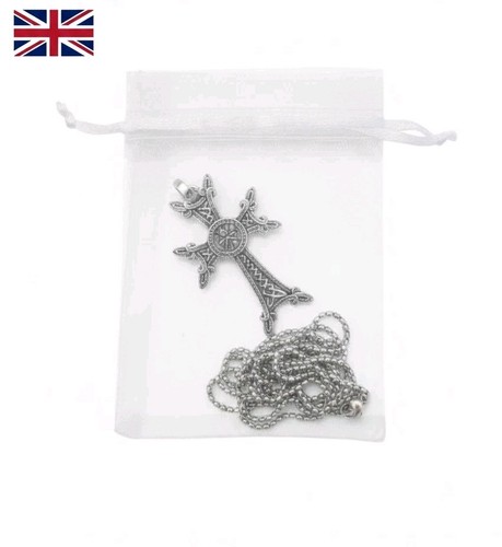 Valknut celtic cross pendant - valknut,