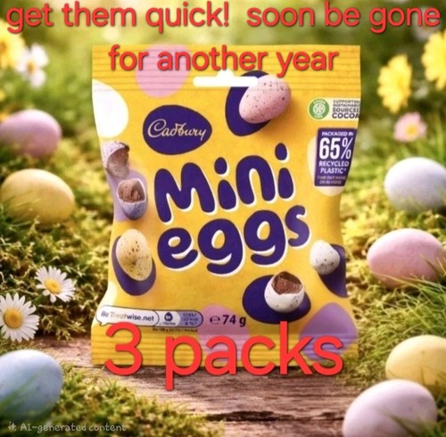 Cadbury mini eggs chocolate - cadbury,