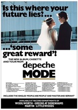 DEPECHE MODE POSTER PRINT WALL
