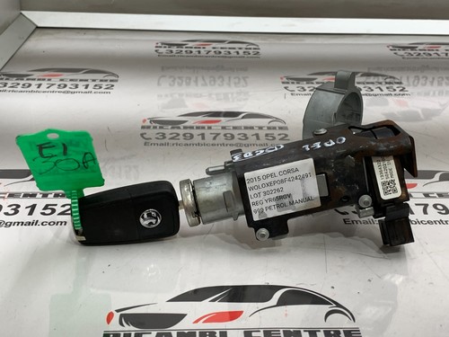 Ignition block with - block, key