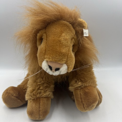 Lion soft toy plush beanie - soft,