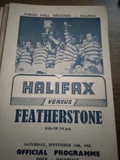 Halifax v Featherstone Rovers