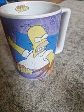 The Simpsons Homer Vintage "Slam Dunk" Large Square Handled Mug - 2002 Kinnerton
