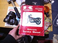 1982 1983 1984 KAWASAKI KZ750 SHAFT SERVICE MANUAL