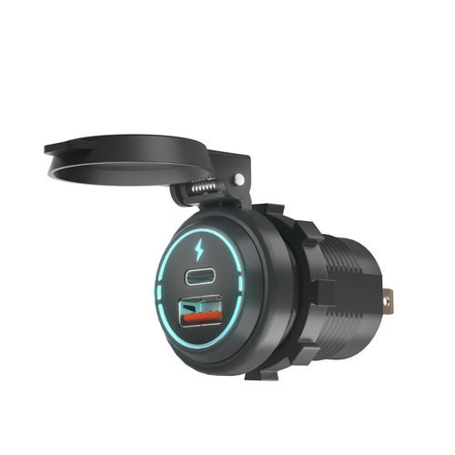 Dual usb type car - dual,
