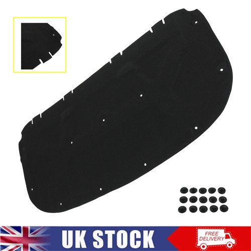 Front hood sound insulation - sound,