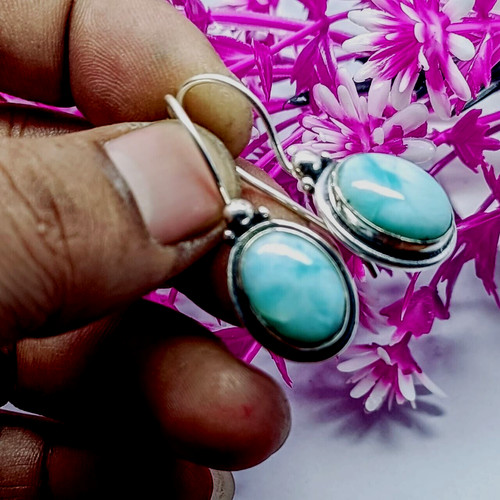 Natural larimar gemstone - natural,