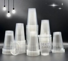 7oz clear plastic - 7oz, cups