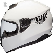 2 x Bike Helmet Angel Wings
