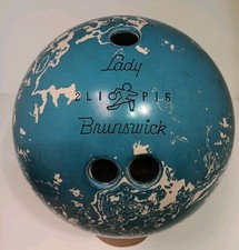 Vtg Lady Brunswick Bowling