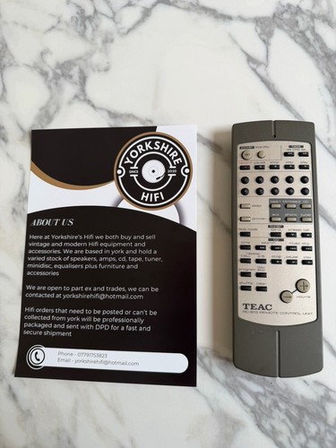 Teac 613 remote - teac,
