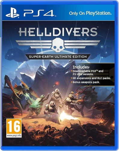 Helldivers sony playstation 4 - (sony,