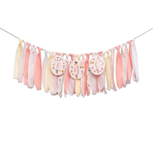 Floral fairy 1st birthday high - floral,