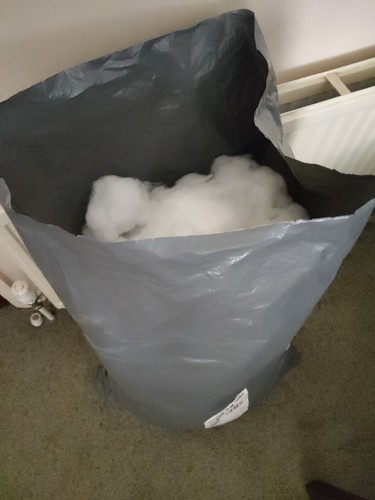 Hollow fibre polyester - polyester, filling
