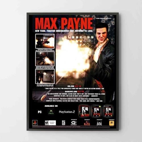 Poster max payne playstation - max, 2
