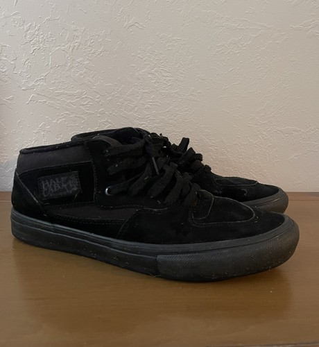 Vans half cab black suede - cab,