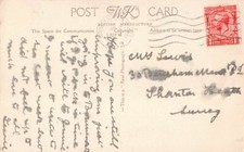 FAMILY HISTORY - POSTCARD - LEWIS - THORTON HEATH BENSHAM MANOR ROAD SURREY 11