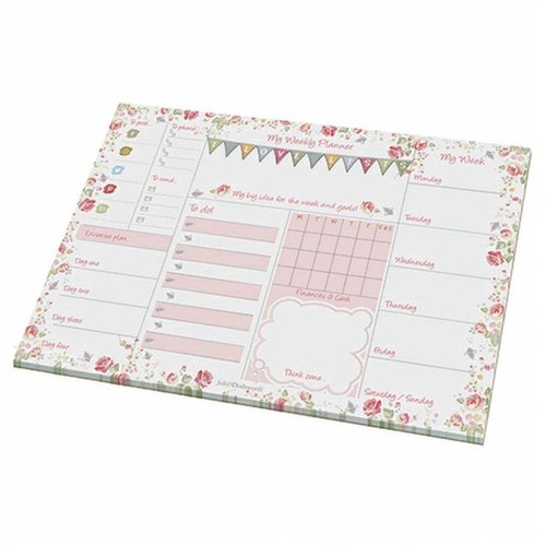 Padblocks floral weekley - floral,
