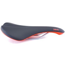 Fabric Scoop Nylon Radius MTB Road Bike Bicycle Saddle Black/Red