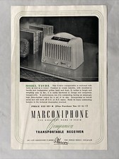 Marconiphone Brochure/Sheet