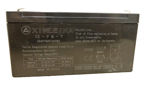 24v 7ah rechargeable battery - 24v,