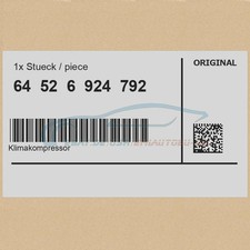 Genuine BMW 64526924792 - Air