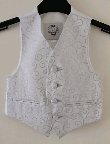 Boys wedding waistcoat page - boys,