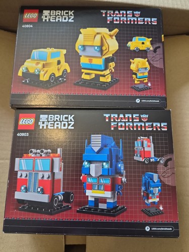 Lego transformers brickheadz - lego,