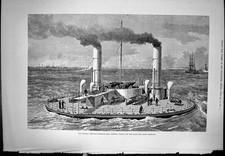 Old Russian Circular Ironclad