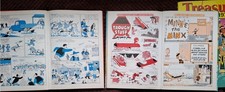 The Dandy Book 1980 + The Beano Book 1986 + Treasure Annual 1974 Vintage Bundle