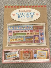 Cross stitcher welcome banner - stitcher,