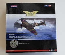 CORGI AVIATION 1/72 AA39203  Spitfire MkII P7350 BBMF Geoffrey Wellum Coningsby