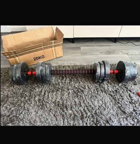 Adjustable barbell dumbbell - barbell, &