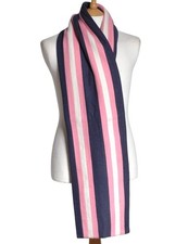VINTAGE STRIPED COLLEGE UNIVERSITY WOOL SCARF