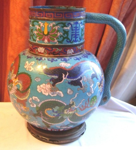 Enormous chinese cloisonne - enormous,