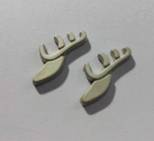 Tiny deer head badge hirsch - tiny,