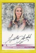THE PERSUADERS - AUTOGRAPH CARD  AA1, ANNETTE ANDRE - UNSTOPPABLE CARDS - 2018