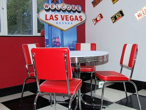 American 50s diner furniture - 50s,