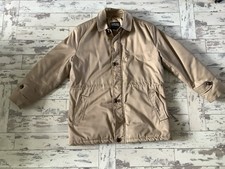 Vintage Crossfell By Grenfell Country Gent Style Jacket Beige & Cord Trim Retro