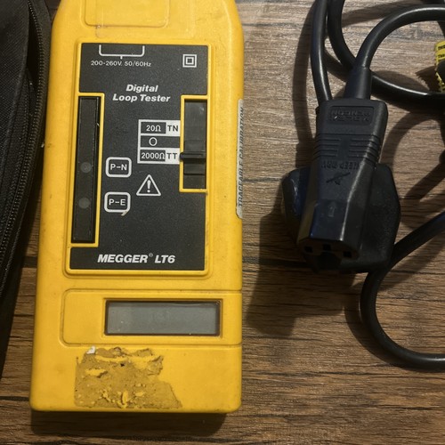 Megger lt6 digital loop tester - lt6,