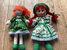 two Irish rag dolls Sinead